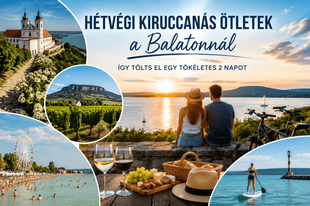 Hétvégi kiruccanás ötletek a Balatonnál: így tölts el egy tökéletes 2 napot